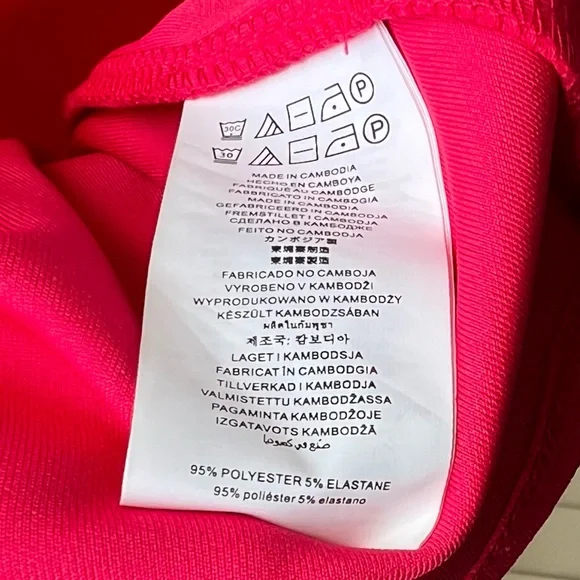 π Michael Kors Deep Pink Sheath Dress Size XS Gold Chain Waist - Picture 12 of 12